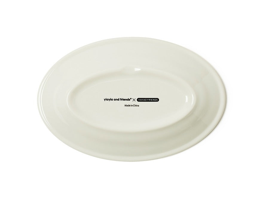 [KAKAO FRIENDS] I.A.I.A.I Friends x Kakao Friends Chunshik Melamine Plate