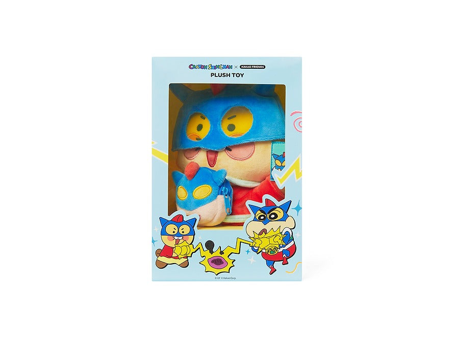 [KAKAO FRIENDS]Crayon Shin-chan x Kakao Friends Chunshik Action Kamen Plush Doll
