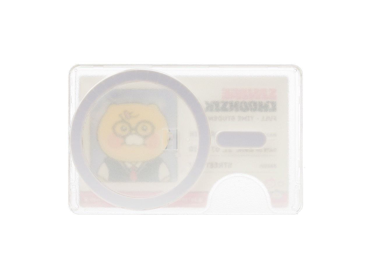 [KAKAO FRIENDS] Work Hard, Cheer Up Chunsik Max-Safe Card Holder