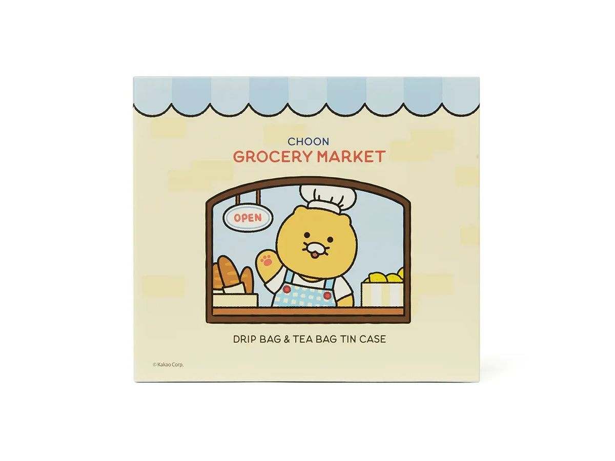 [KAKAO FRIENDS]Chunshik Grocery Market Dream Bag Tin Case