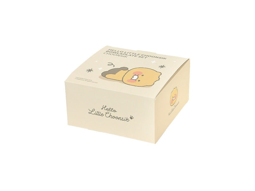 [KAKAO FRIENDS]Hello Little Chunsik Bowl and Plate Set