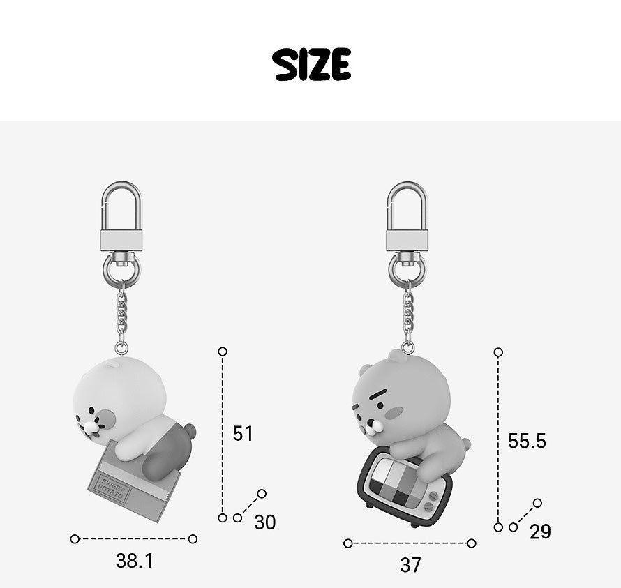 [KAKAO FRIENDS]64GB USB Figure Keyring Hanging Ryan/Chunsik
