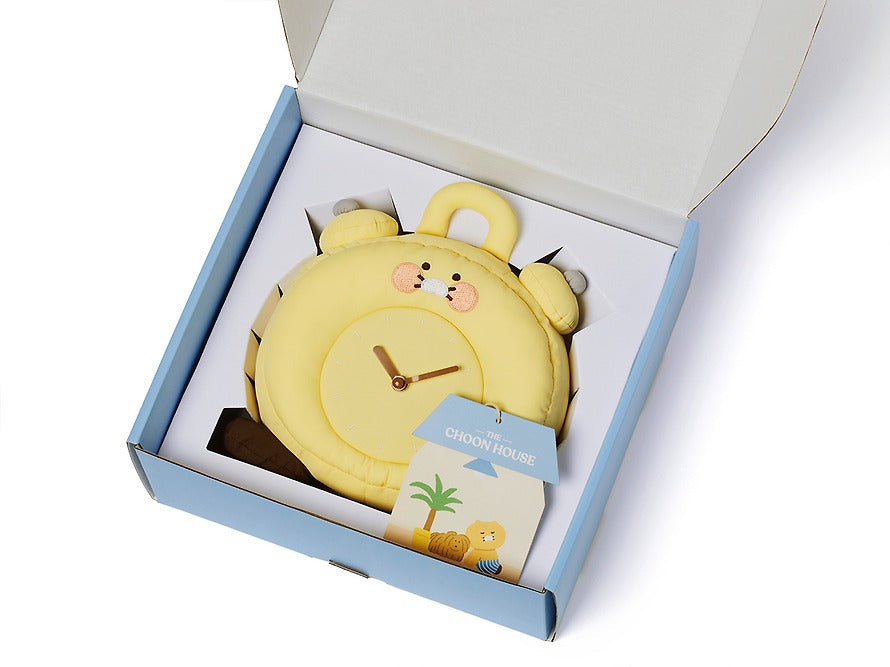 [KAKAO FRIENDS]CHOONHOUSE Cushion Clock Chunsik Edition