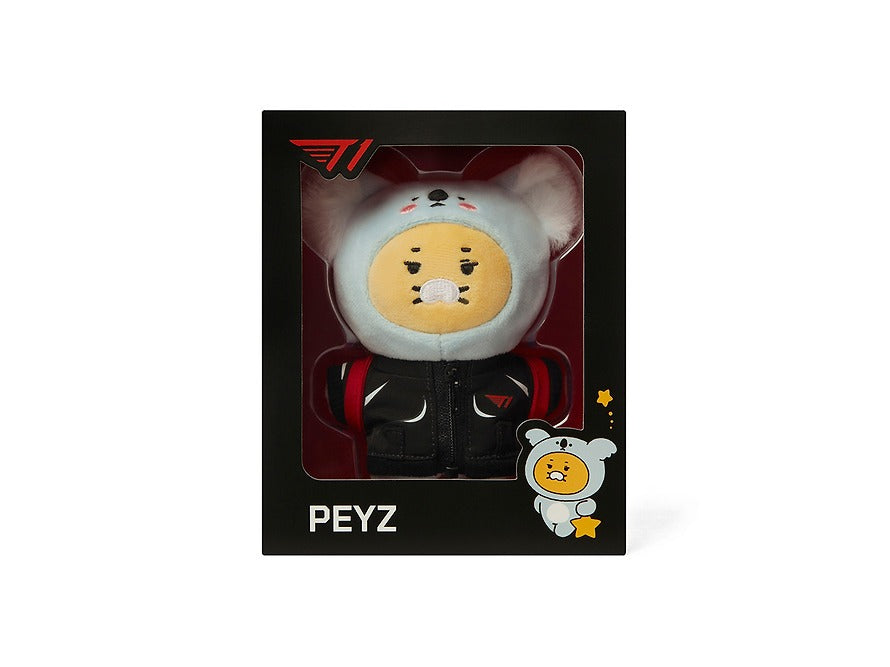 [KAKAO FRIENDS] x T1 Friends Black Jersey Plush Keyring Collection