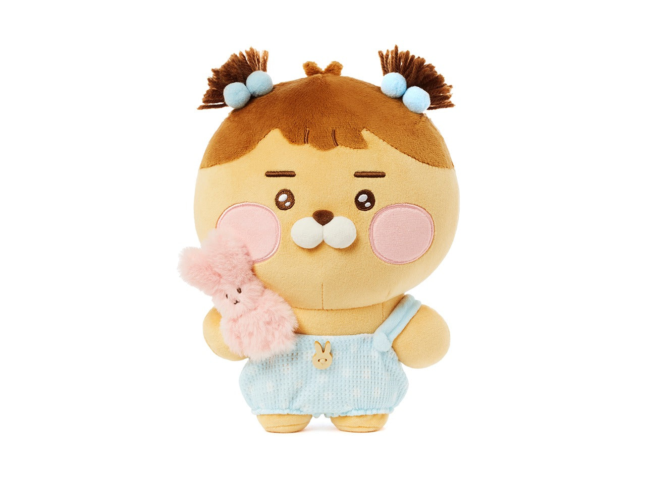 [KAKAO FRIENDS] Baby Dreaming Plush Doll Keychain (Ryan & Apeach)