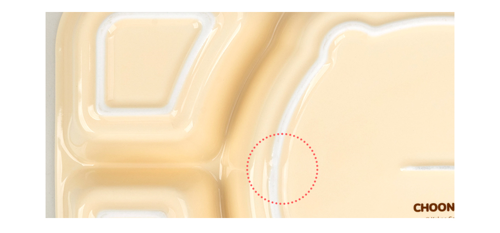 [KAKAO FRIENDS]Chunsik 3-Section Tableware Set with Fork