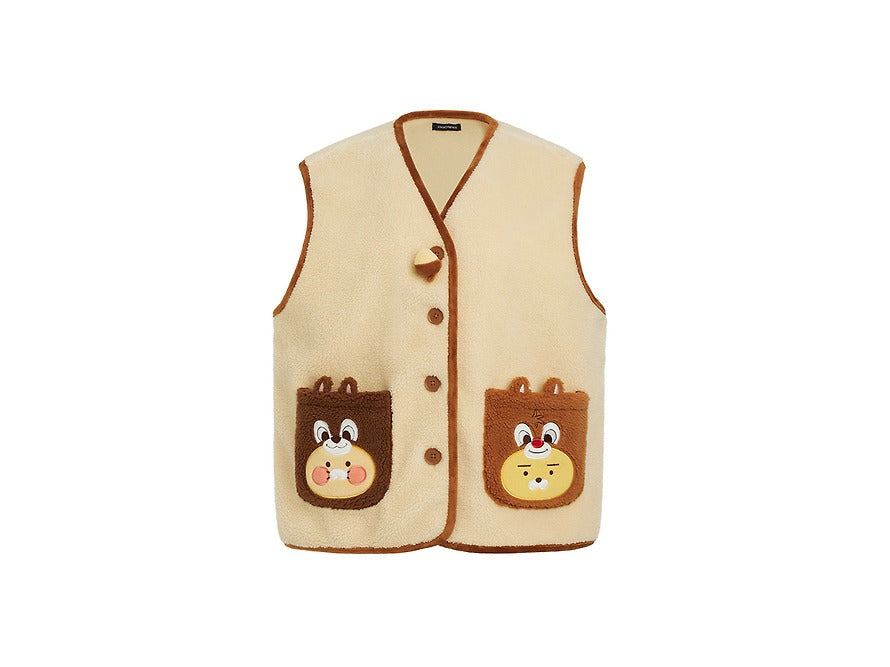 [KAKAO FRIENDS]Disney Chip 'n Dale X Kakao Friends Ryan & Chunshik Sleep Vest