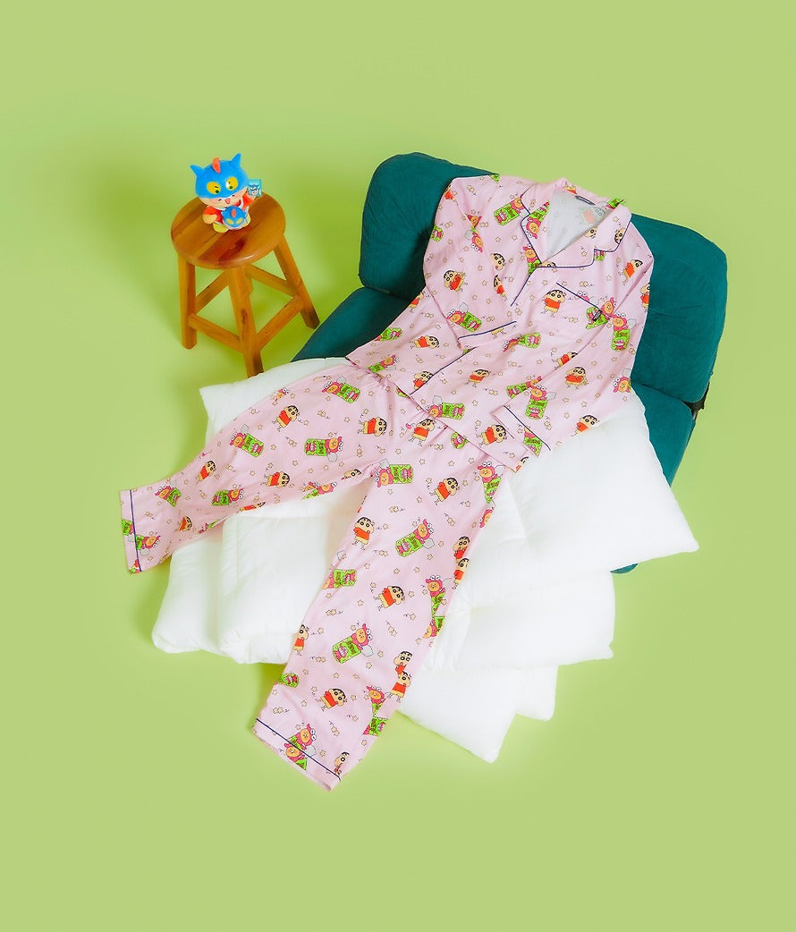 [KAKAO FRIENDS]Crayon Shin-chan x Kakao Friends Women’s Pajama Set