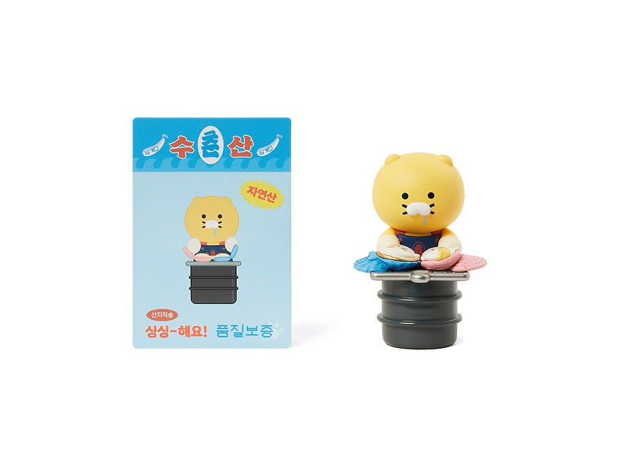 [KAKAO FRIENDS]Choonsik Seafood Market Figure Blind Box Collection Set.