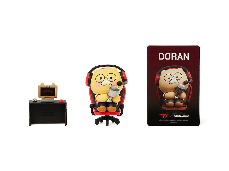 [KAKAO FRIENDS] x T1 Friends Fan Desk Figure Full Set Collection