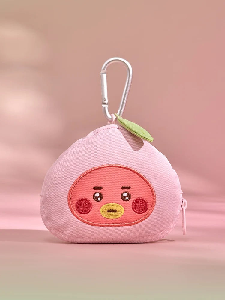 [BTS] BT21 Peach Holic Face Pouch Keyring