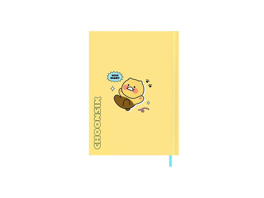 [KAKAO FRIENDS]  2026 Hard Cover Diary Chunsik