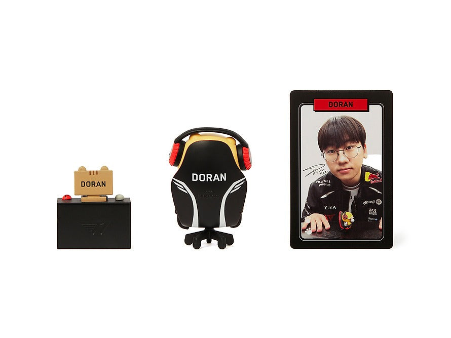 [KAKAO FRIENDS] x T1 Friends Fan Desk Figure Full Set Collection