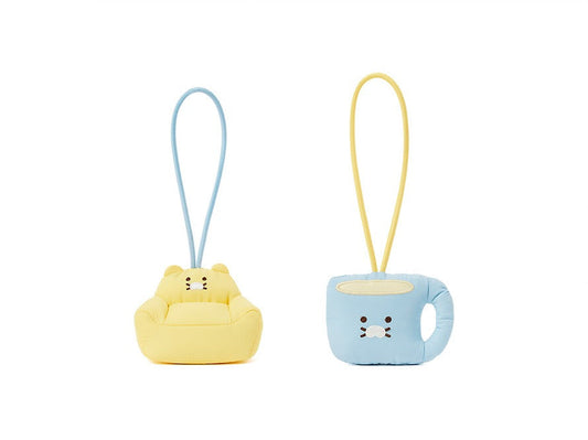 [KAKAO FRIENDS]CHOONHOUSE Cushion Keyring 2P Set Chunsik Edition