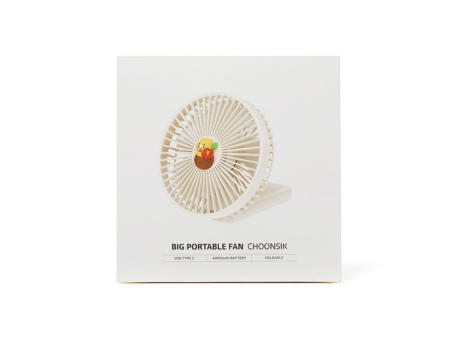 [KAKAO FRIENDS]Portable Handheld Fan Mini Fan Chunshik