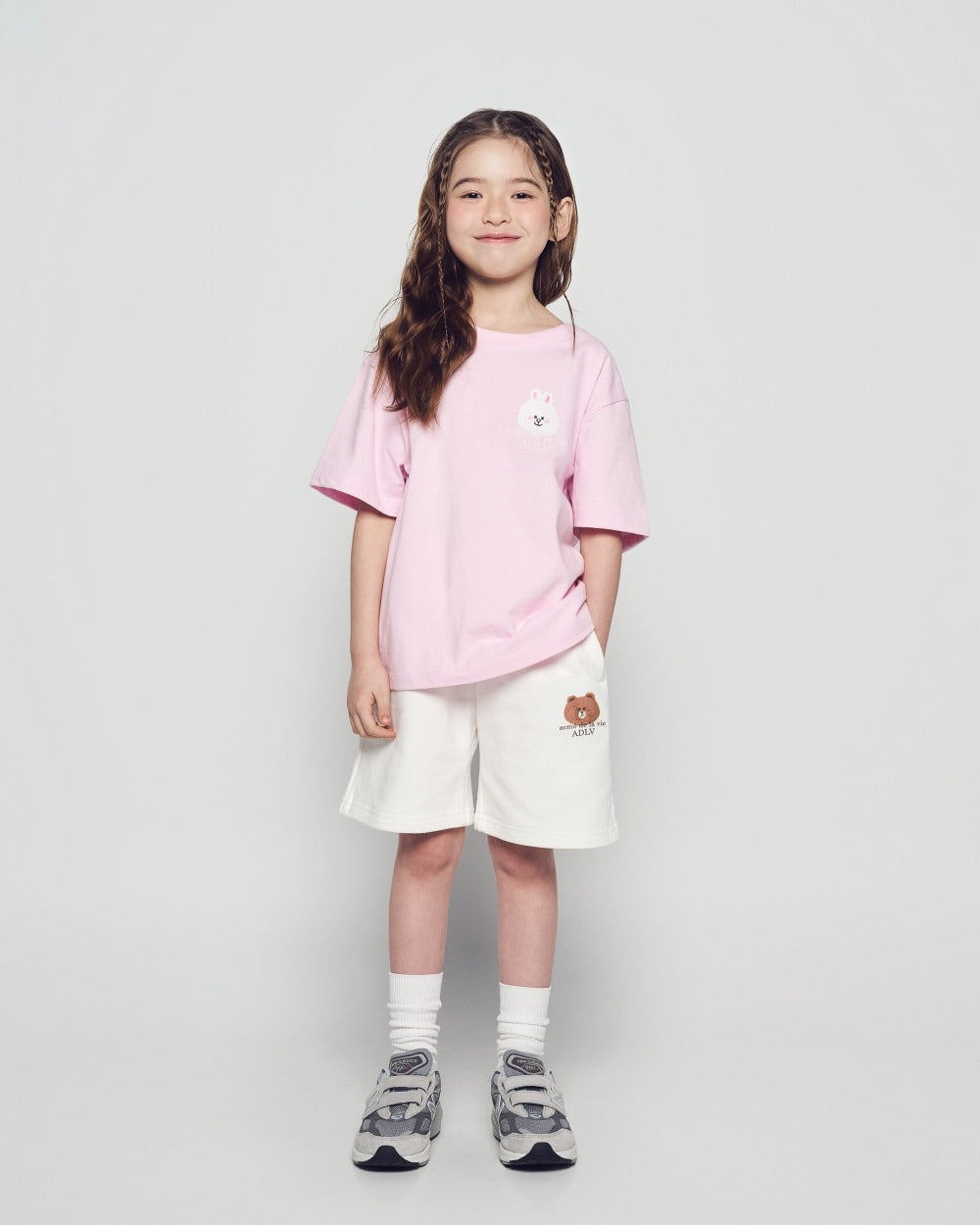 [LINE FRIEND]KIDS BASIC LINE FRIENDS SHORT SLEEVE T-SHIRT