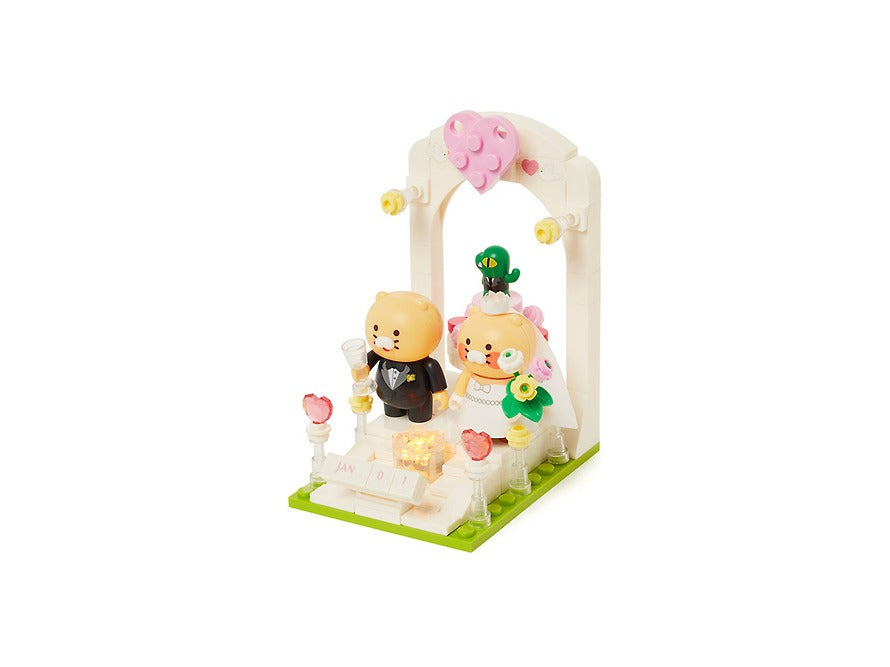 [KAKAO FRIENDS] Chunsik's Happy Wedding Brick Figure Set