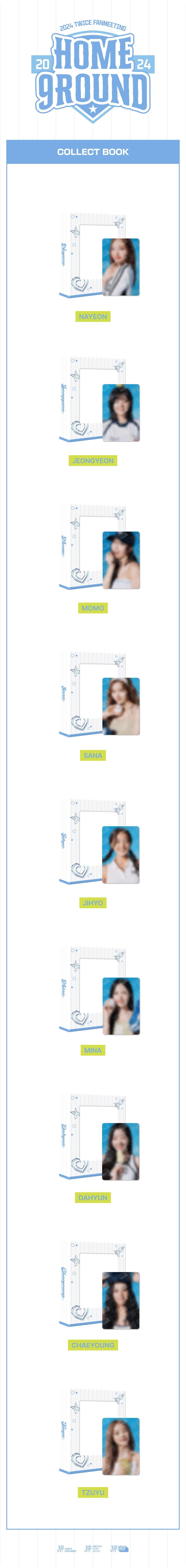[TWICE]COLLECT BOOK - HOME 9ROUND