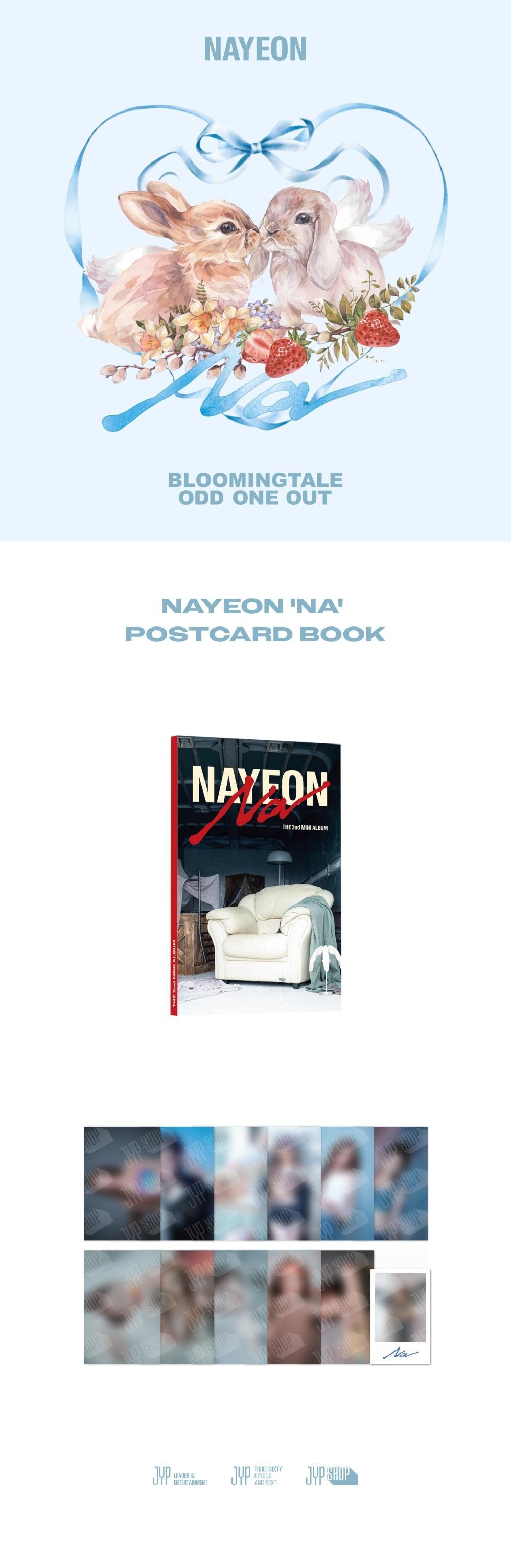 [TWICE]NAYEON 'NA' POSTCARD BOOK - NA