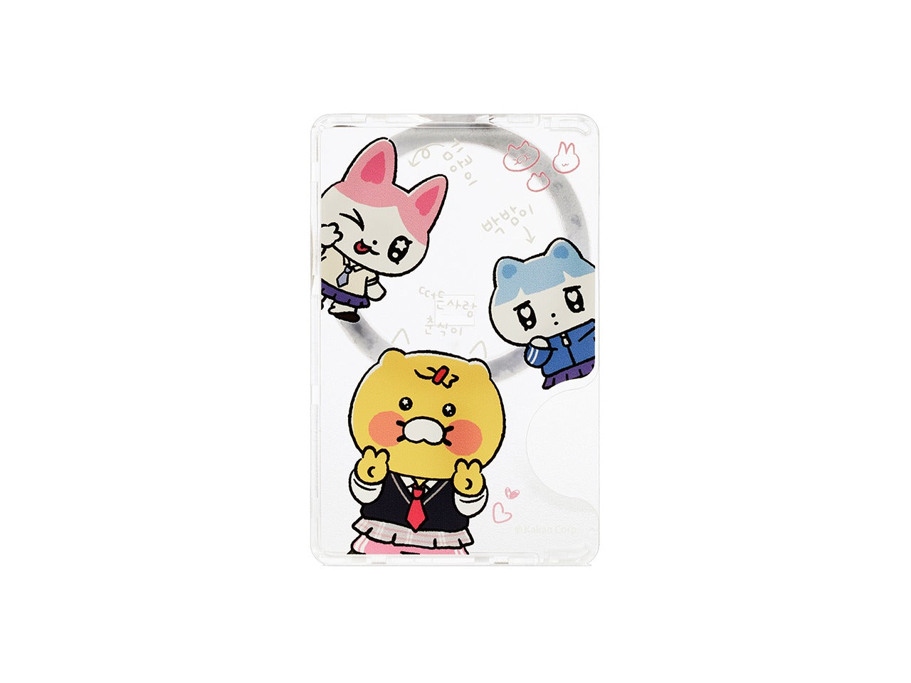 [KAKAO FRIENDS] Work Hard, Cheer Up Chunsik Max-Safe Card Holder
