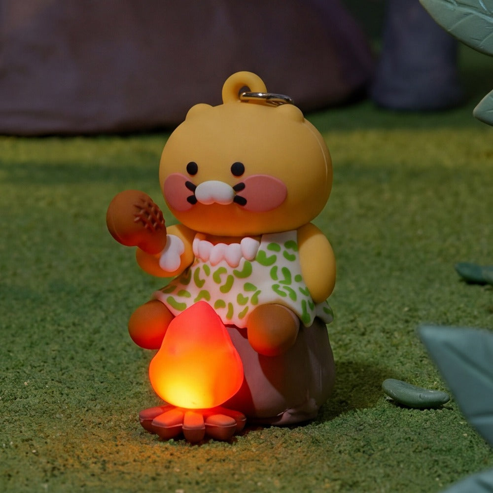 [KAKAO FRIENDS]Cave Age LED Figure Keyring Chunshik
