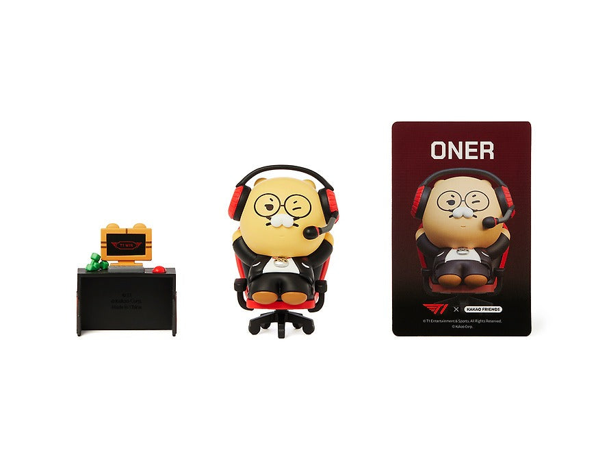 [KAKAO FRIENDS] x T1 Friends Fan Desk Figure Full Set Collection