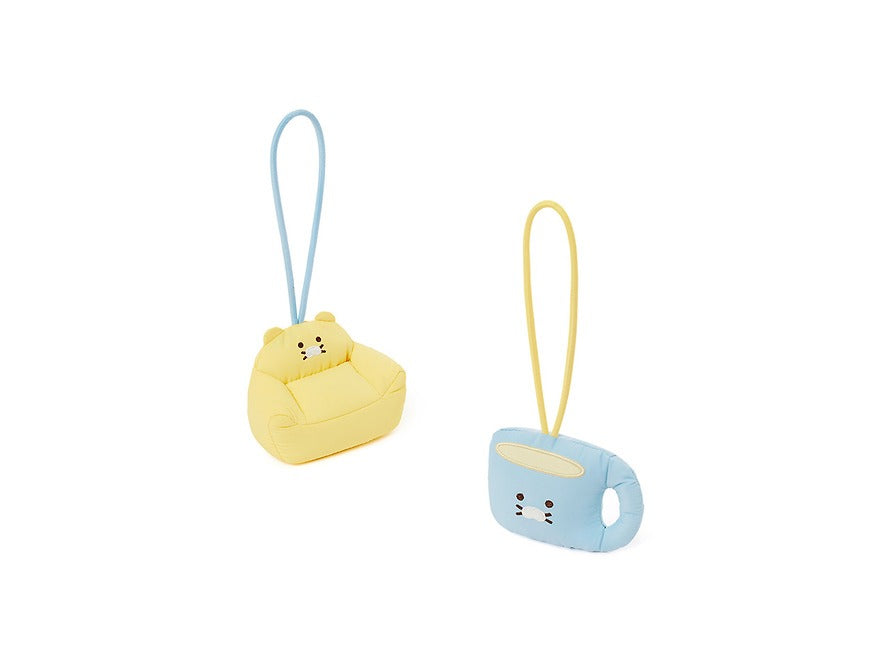 [KAKAO FRIENDS]CHOONHOUSE Cushion Keyring 2P Set Chunsik Edition