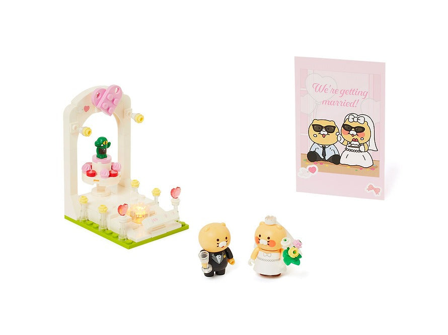 [KAKAO FRIENDS] Chunsik's Happy Wedding Brick Figure Set