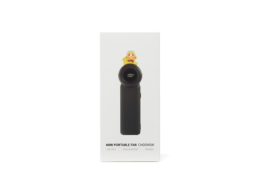 [KAKAO FRIENDS]Mini Power Fan Portable Fan Chunshik Ryan