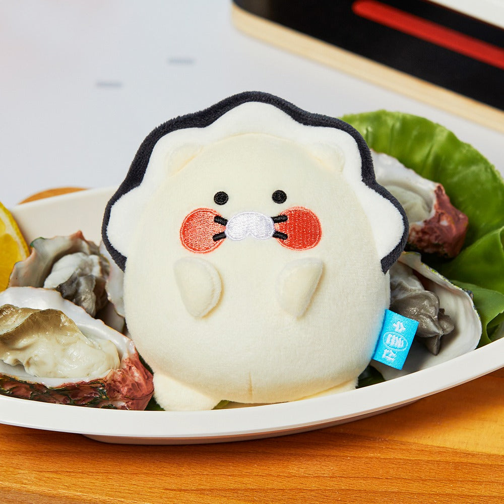 [KAKAO FRIENDS]Choonsik Seafood Plush Keychain Collection Cute Bag Charm 4 Types