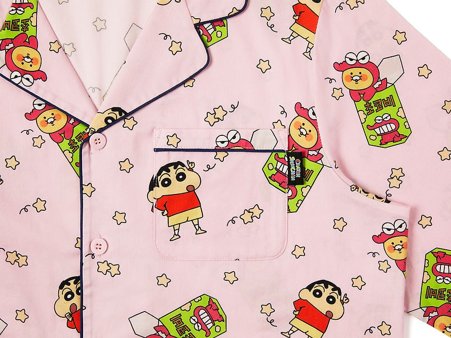 [KAKAO FRIENDS]Crayon Shin-chan x Kakao Friends Women’s Pajama Set