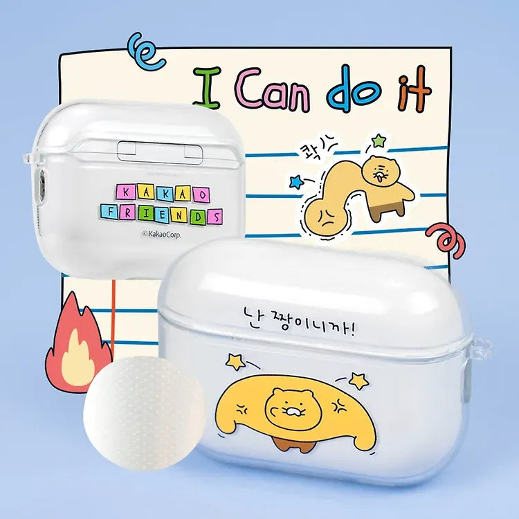 [KAKAO FRIENDS]Choonsik AirPods Pro Case Cute Protective Earbuds Cover Keychain