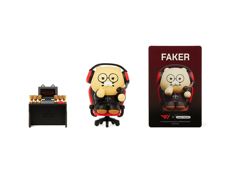 [KAKAO FRIENDS] x T1 Friends Fan Desk Figure Full Set Collection