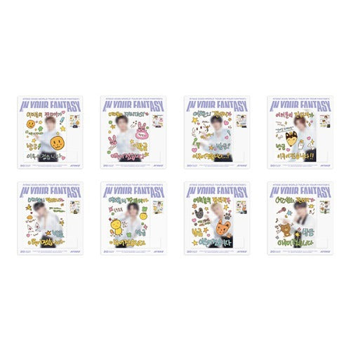 [ATEEZ] 2025 WORLD TOUR [IN YOUR FANTASY] official MD Menber Wer.