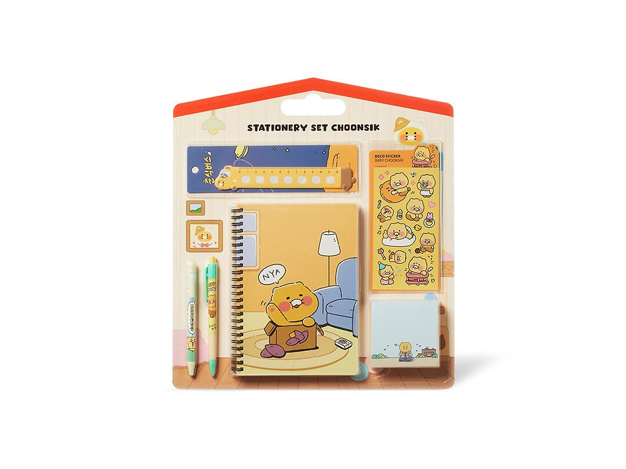 [KAKAO FRIENDS] Chunshik Stationery Gift Set