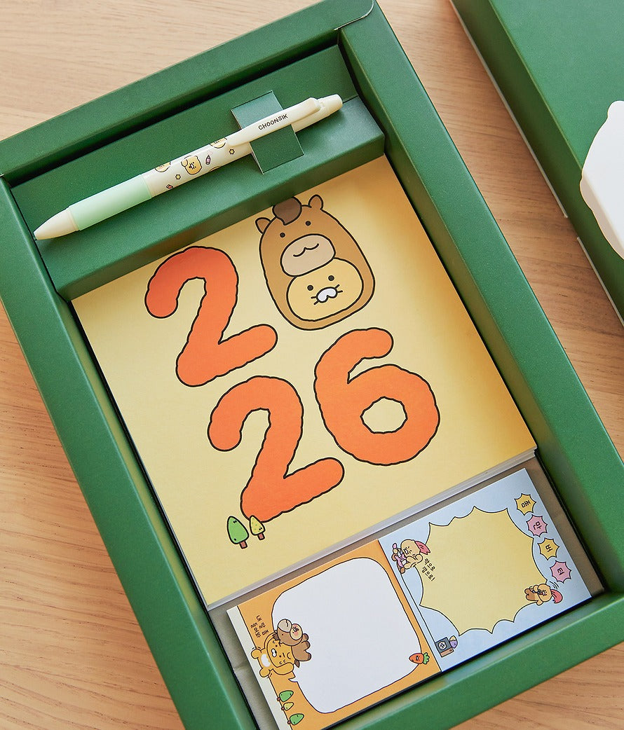 [KAKAO FRIENDS] 2026 Diary/Calendar  Chunsik