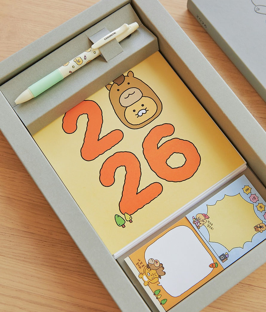 [KAKAO FRIENDS] 2026 Diary/Calendar  Chunsik