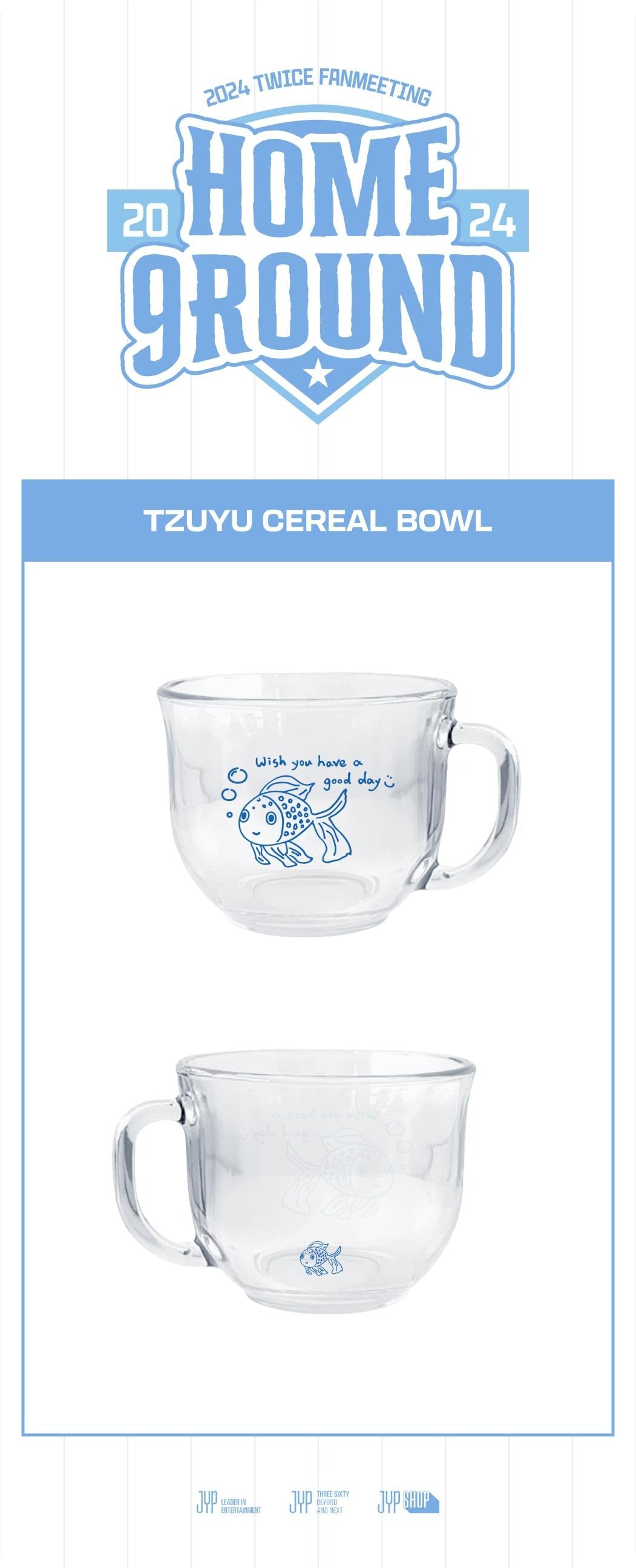 [TWICE]TZUYU CEREAL BOWL - HOME 9ROUND
