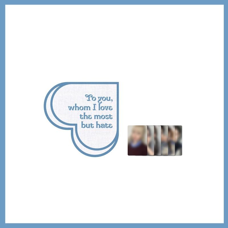 [NMIXX] Blue Valentine: inside the heart pop-up store official md (Member ver.) (?¬본)