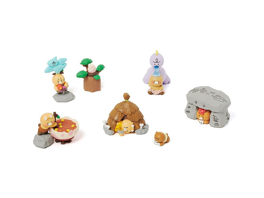 [KAKAO FRIENDS]Cave Age Figure Full Set Collection Pre Order Chunshik Ryan Apeach Jordy
