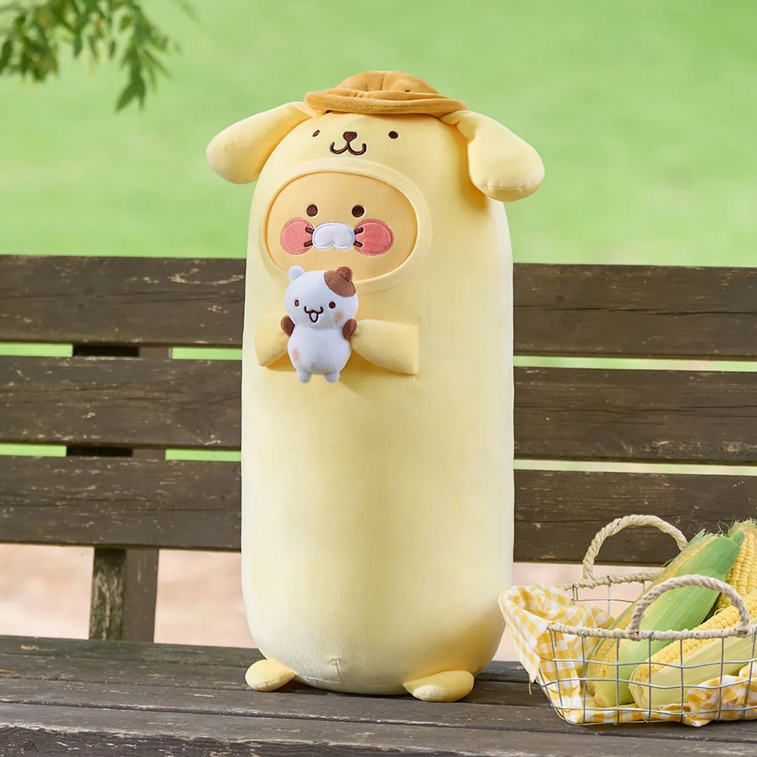 [KAKAO FRIENDS] Pompompurin x Kakao Friends Pompompurin Long Body Pillow Chunshik