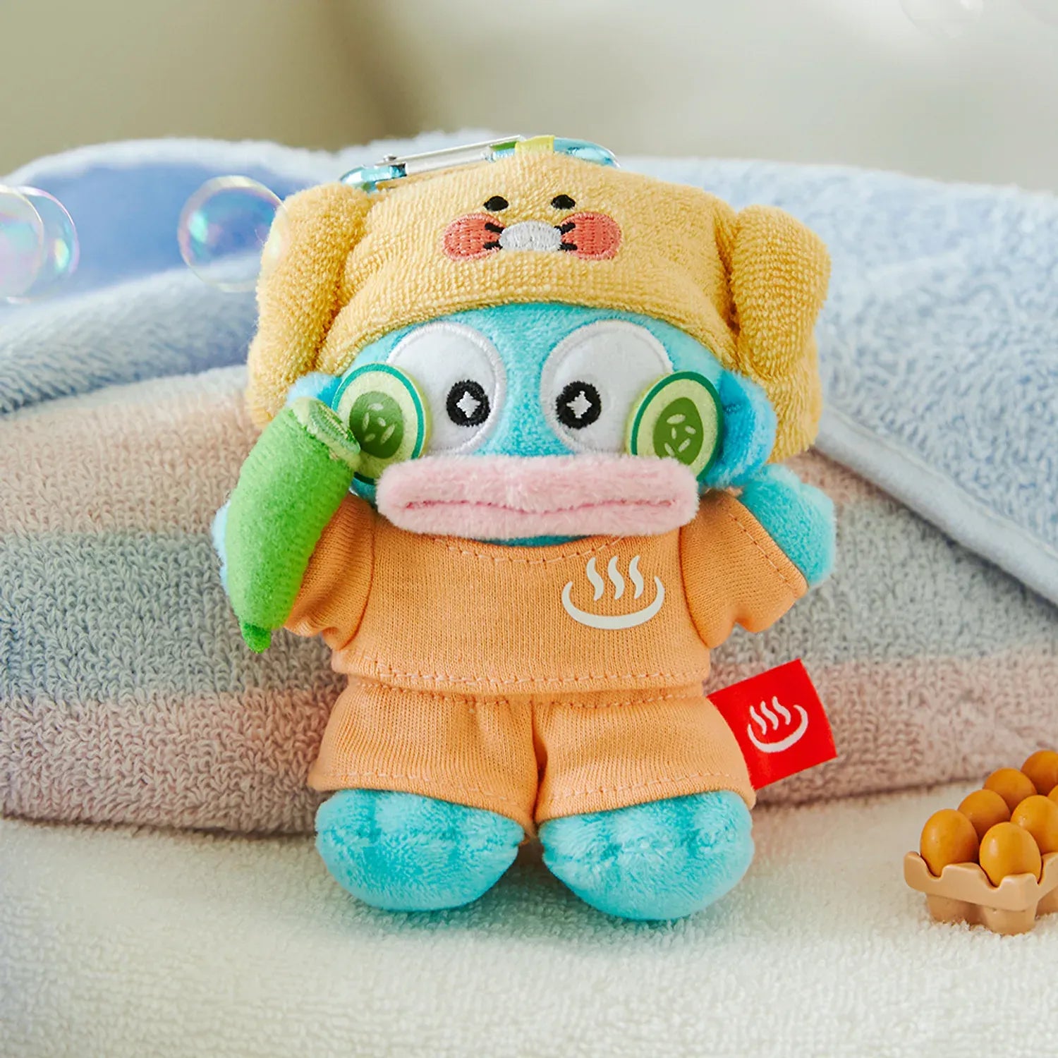 [KAKAO FRIENDS] x Hangyodon Bathhouse Plush Keyring Collection