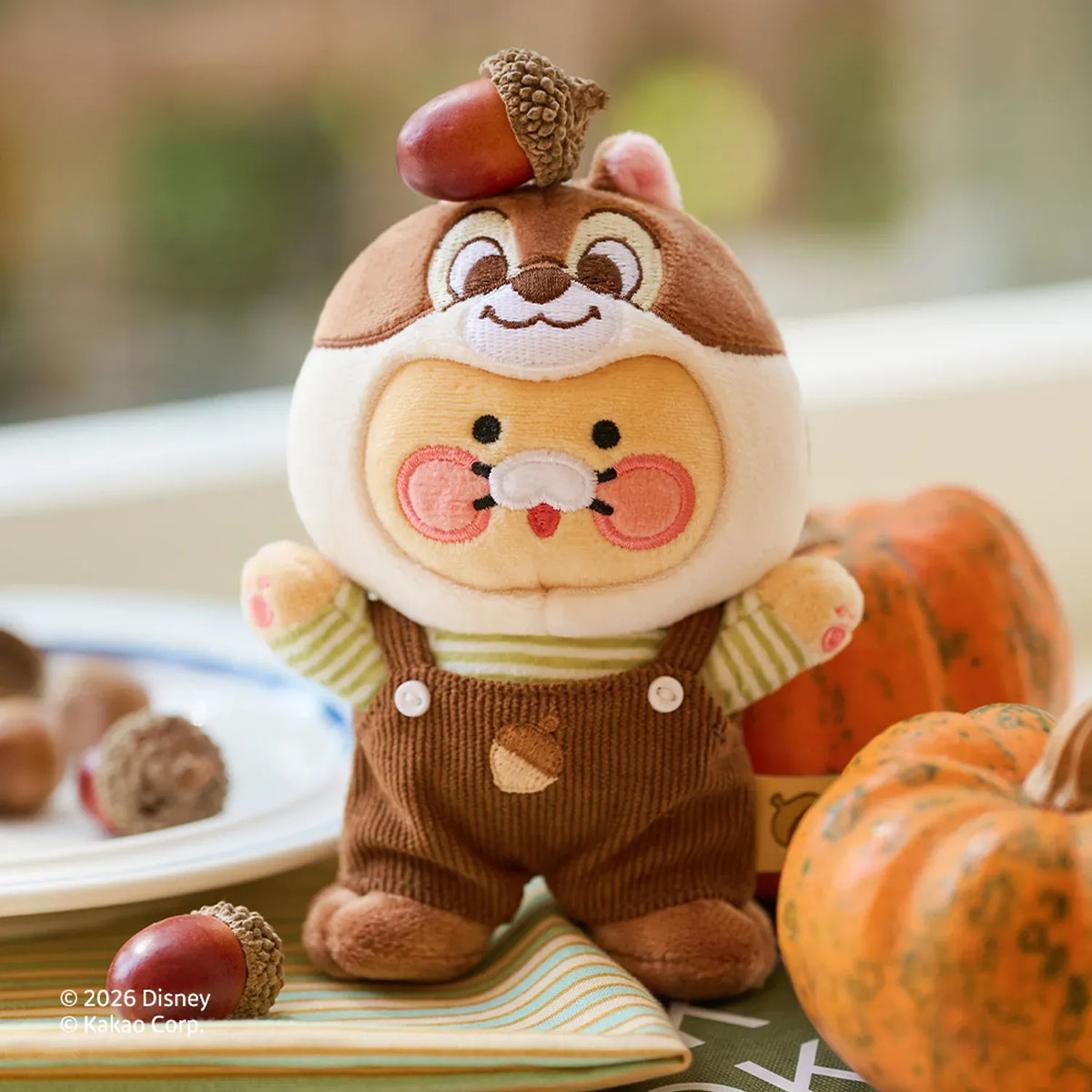 [KAKAO FRIENDS]Chip 'n Dale Friends Plush Keyring