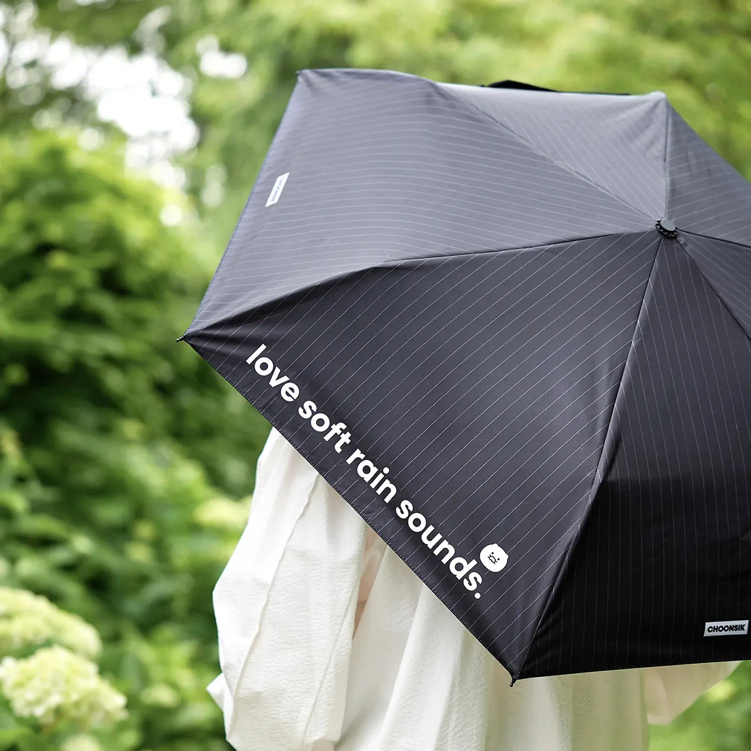 [KAKAO FRIENDS] Chunshik Lightweight Auto Umbrella Black