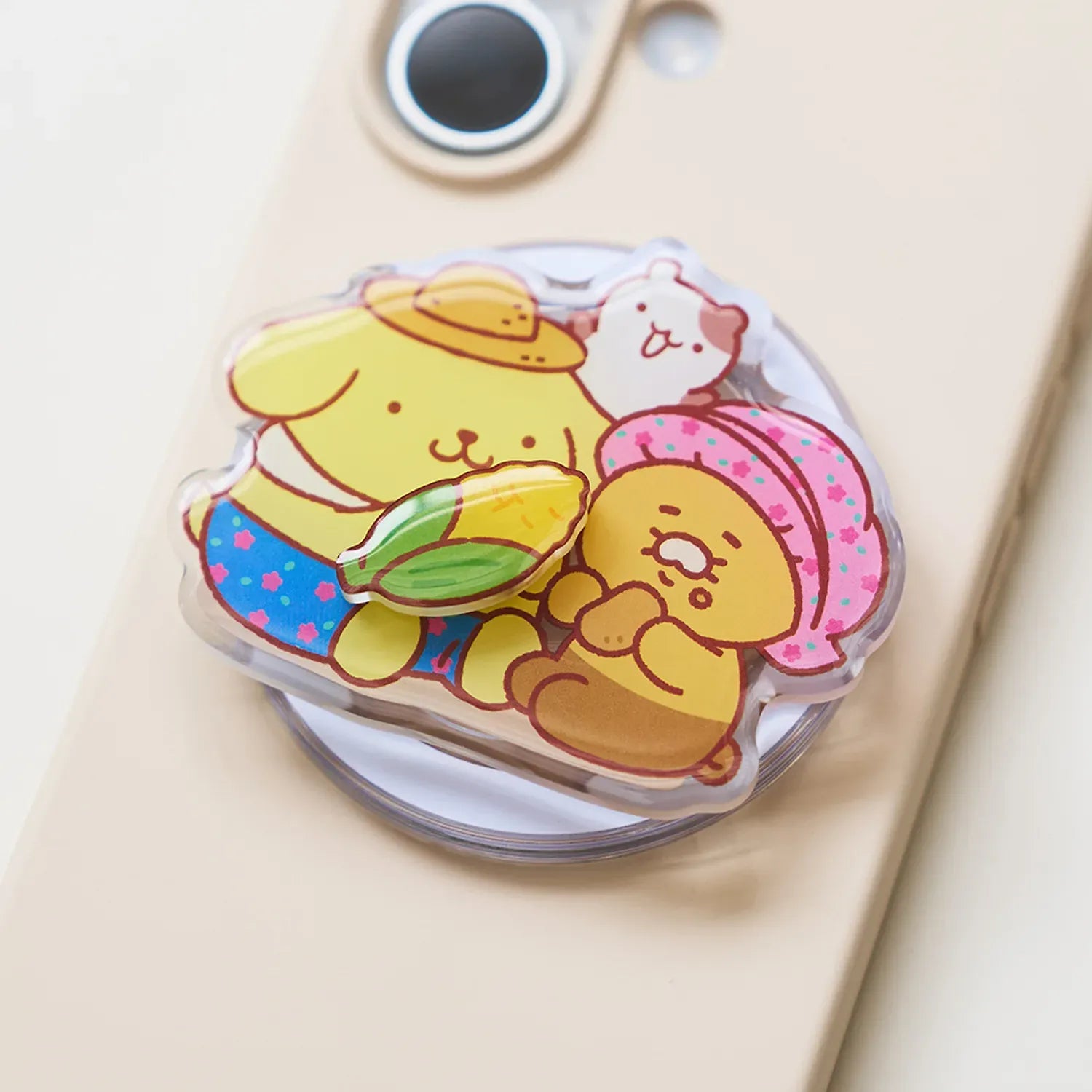 [KAKAO FRIENDS] Pompompurin x Kakao Friends Chunshik MagSafe Smart Tok