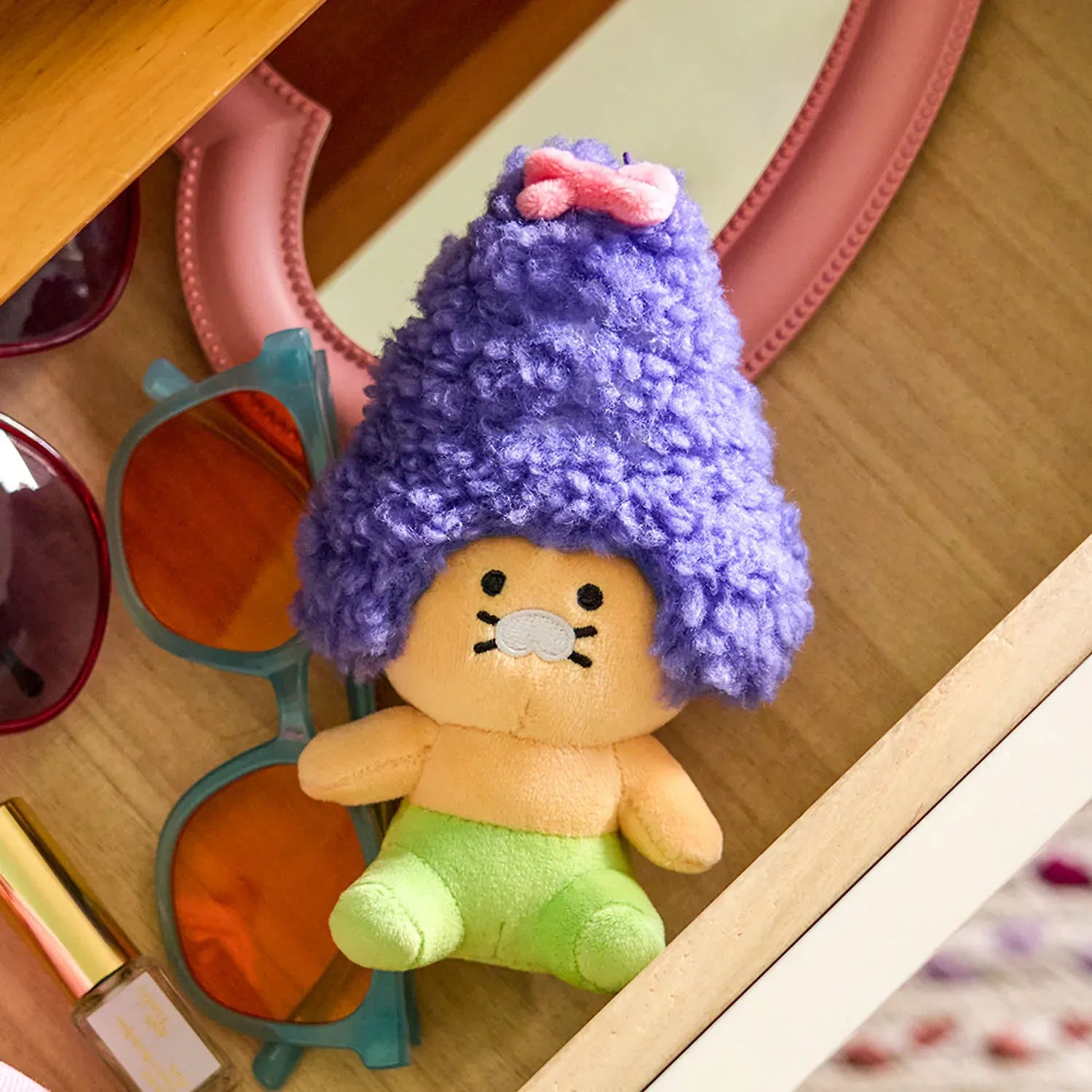 [KAKAO FRIENDS]Choonsik Colorful Costume Plush Keyring Series