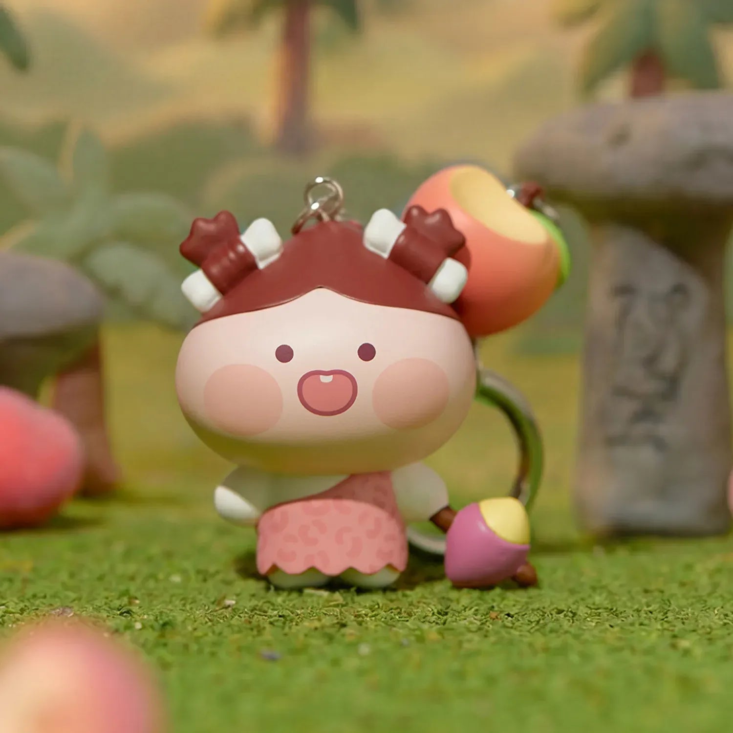 [KAKAO FRIENDS]Cave Age Figure Keyring Collection Chunshik Ryan Apeach