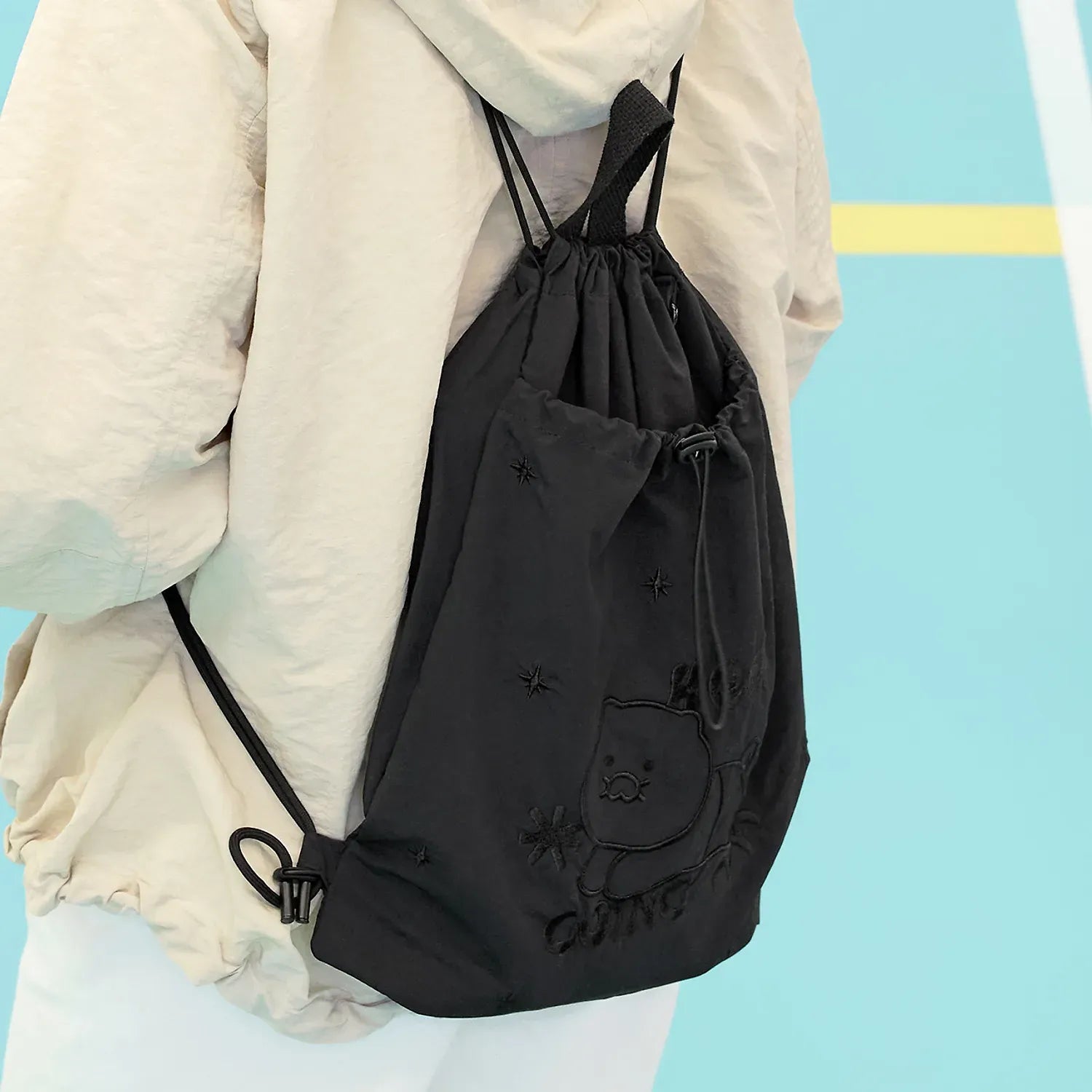 [KAKAO FRIENDS]Chunsik Sports Drawstring Bag Lifestyle Series