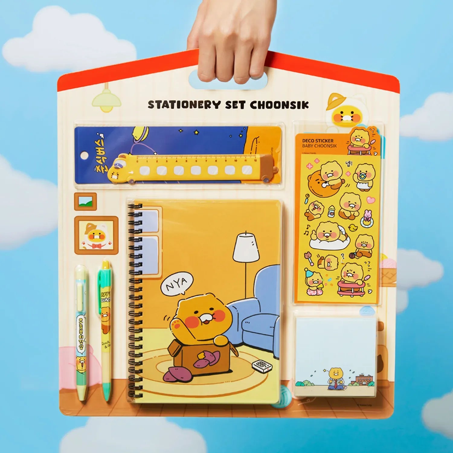 [KAKAO FRIENDS] Chunshik Stationery Gift Set