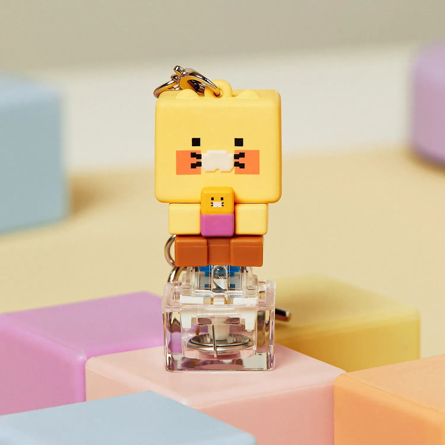 [KAKAO FRIENDS]Choonsik LED Keycap Figure Keyring